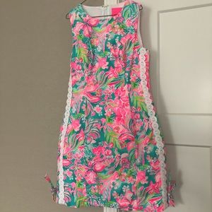 Lilly Pulitzer dress with bow detail